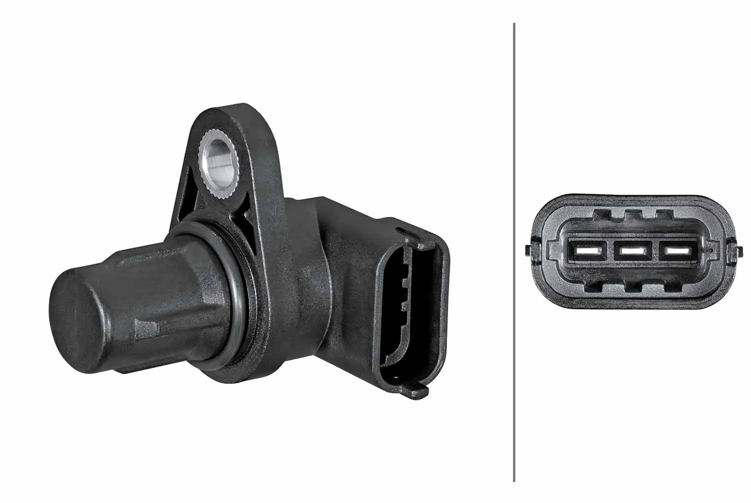 Sensor, Nockenwellenposition Einlassseite rechts HELLA 6PU 358 381-251