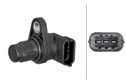 Sensor, Nockenwellenposition Einlassseite rechts HELLA 6PU 358 381-251