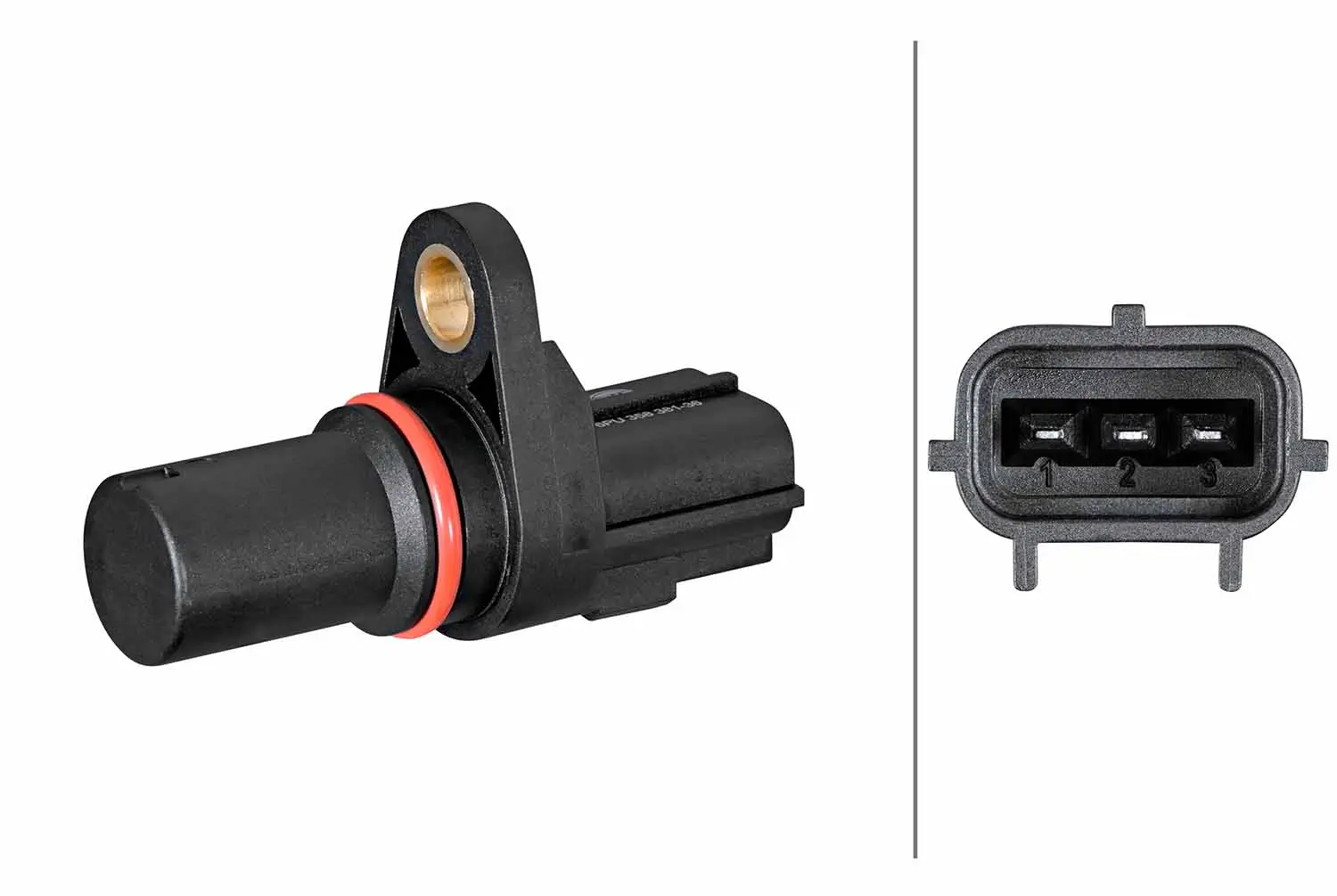 Impulsgeber, Kurbelwelle 12 V HELLA 6PU 358 381-361