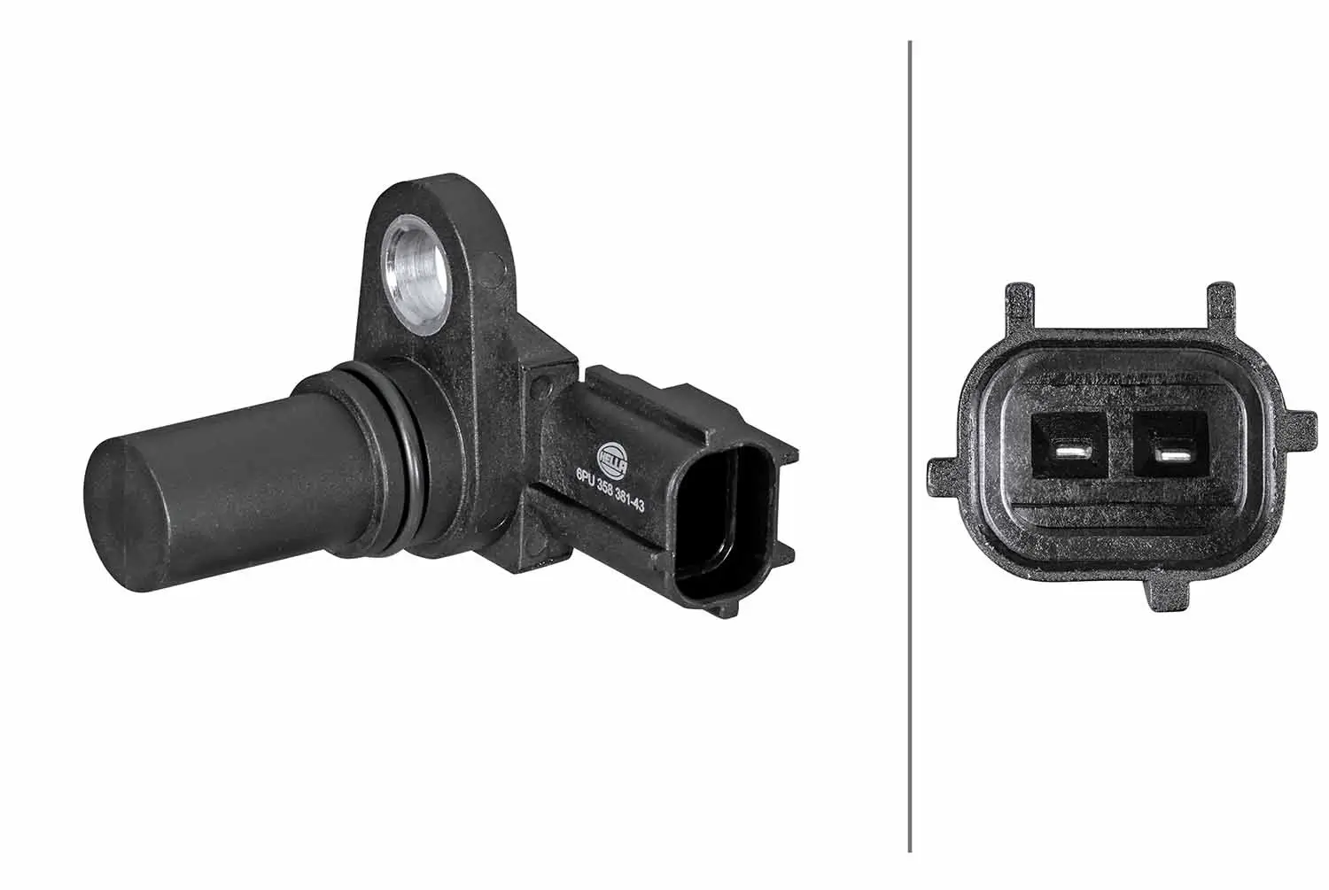 Impulsgeber, Kurbelwelle 12 V HELLA 6PU 358 381-431