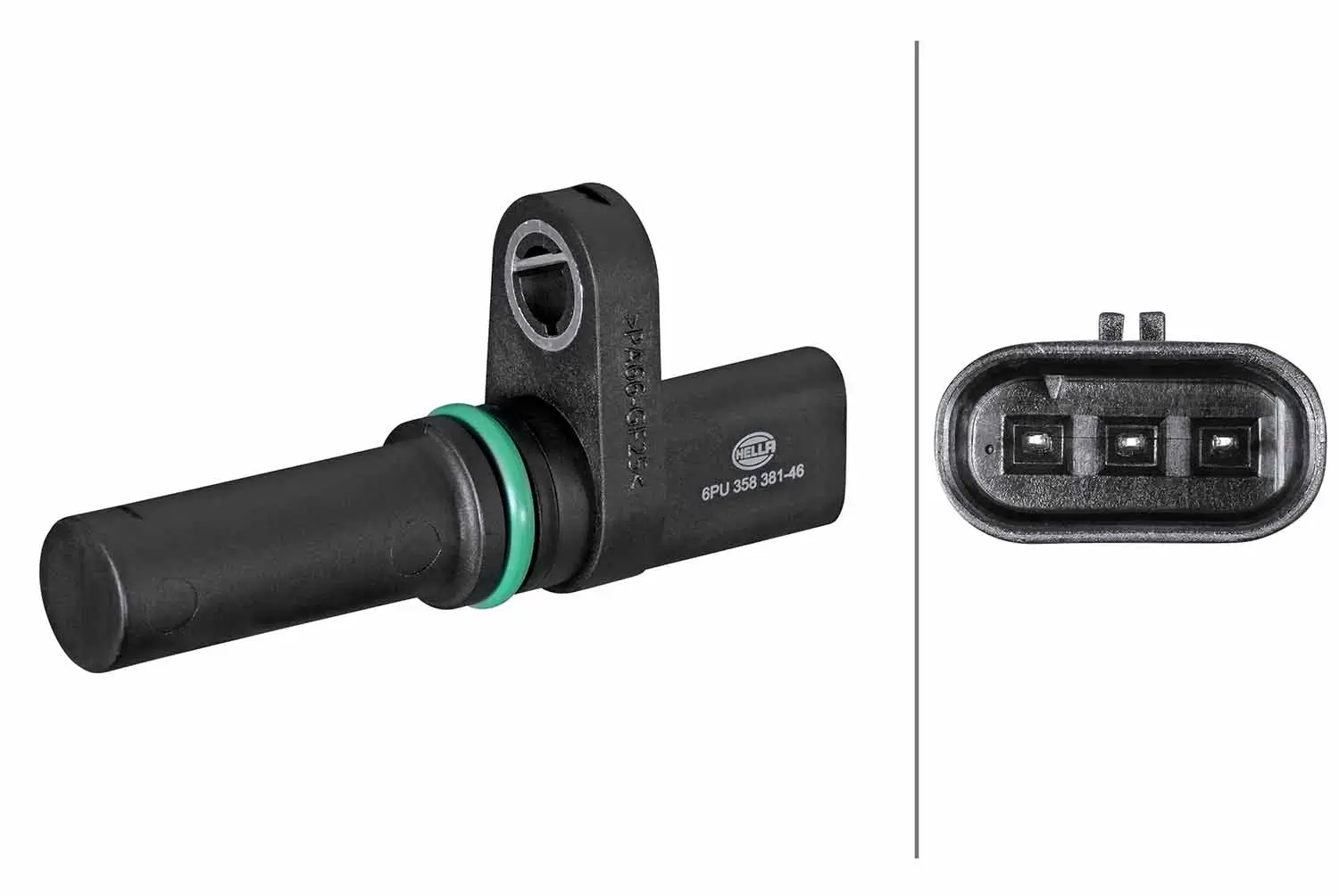 Impulsgeber, Kurbelwelle 12 V HELLA 6PU 358 381-461