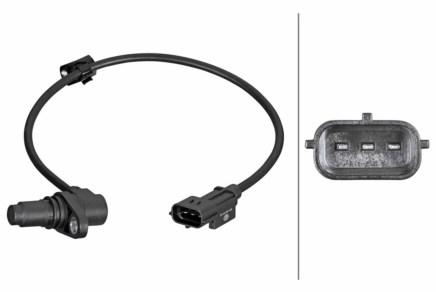 Impulsgeber, Kurbelwelle 12 V HELLA 6PU 358 381-521