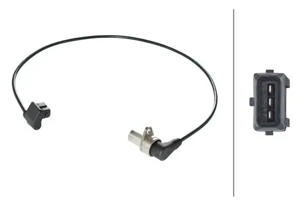Impulsgeber, Kurbelwelle 12 V HELLA 6PU 009 110-511