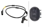 Sensor, Raddrehzahl 12 V Vorderachse rechts HELLA 6PU 010 039-051