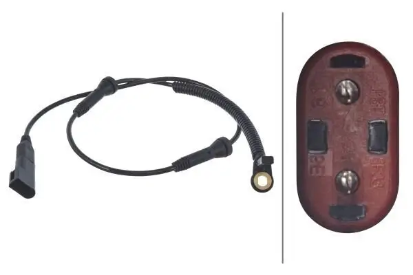 Sensor, Raddrehzahl 12 V Vorderachse HELLA 6PU 010 039-541