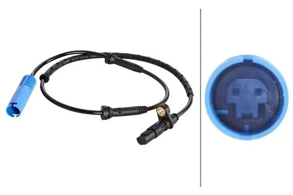 Sensor, Raddrehzahl 12 V Hinterachse HELLA 6PU 012 039-061