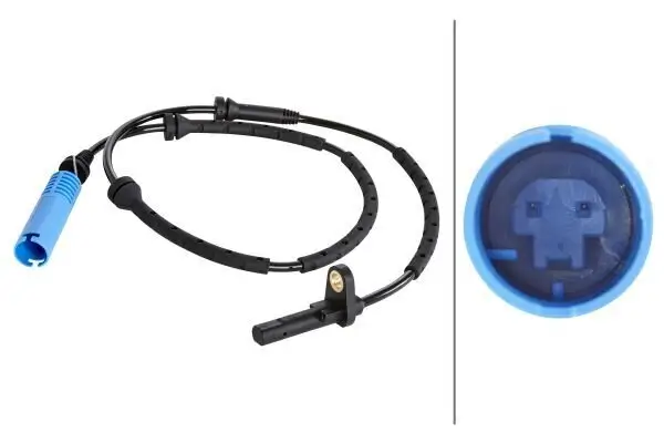 Sensor, Raddrehzahl Vorderachse links Vorderachse rechts HELLA 6PU 012 039-861