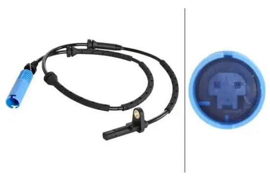 Sensor, Raddrehzahl Vorderachse links Vorderachse rechts HELLA 6PU 012 039-861 Bild Sensor, Raddrehzahl Vorderachse links Vorderachse rechts HELLA 6PU 012 039-861