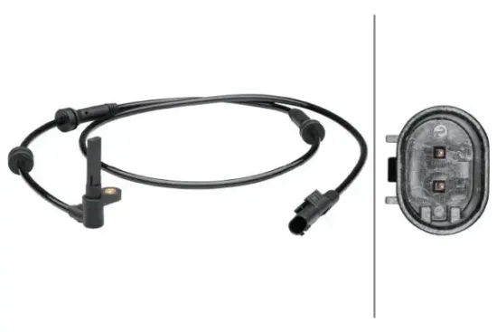 Sensor, Raddrehzahl Vorderachse HELLA 6PU 012 679-131 Bild Sensor, Raddrehzahl Vorderachse HELLA 6PU 012 679-131