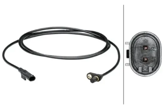 Sensor, Raddrehzahl Hinterachse HELLA 6PU 012 679-141 Bild Sensor, Raddrehzahl Hinterachse HELLA 6PU 012 679-141