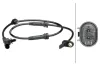 Sensor, Raddrehzahl Vorderachse HELLA 6PU 012 679-211