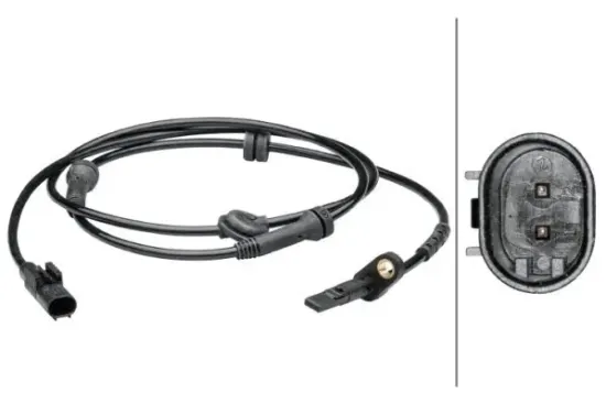 Sensor, Raddrehzahl Hinterachse HELLA 6PU 012 679-291 Bild Sensor, Raddrehzahl Hinterachse HELLA 6PU 012 679-291