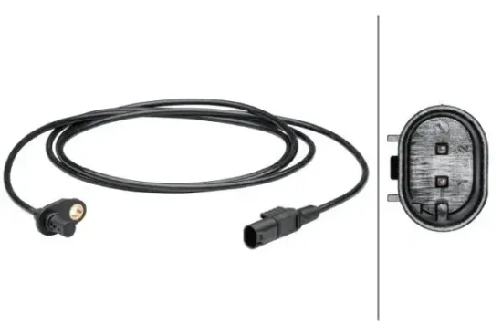 Sensor, Raddrehzahl Hinterachse HELLA 6PU 012 679-421 Bild Sensor, Raddrehzahl Hinterachse HELLA 6PU 012 679-421