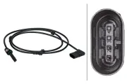 Sensor, Raddrehzahl Vorderachse HELLA 6PU 012 679-451