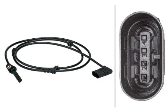 Sensor, Raddrehzahl Vorderachse HELLA 6PU 012 679-451 Bild Sensor, Raddrehzahl Vorderachse HELLA 6PU 012 679-451