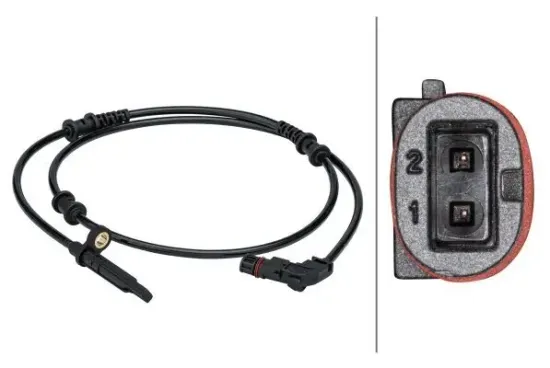 Sensor, Raddrehzahl Vorderachse HELLA 6PU 012 679-481 Bild Sensor, Raddrehzahl Vorderachse HELLA 6PU 012 679-481