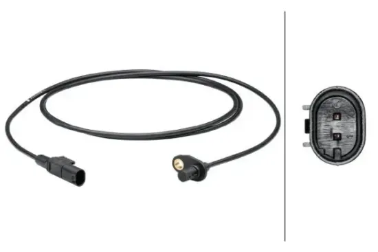 Sensor, Raddrehzahl Hinterachse HELLA 6PU 012 679-581 Bild Sensor, Raddrehzahl Hinterachse HELLA 6PU 012 679-581