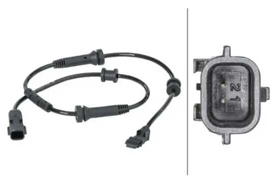 Sensor, Raddrehzahl 12 V HELLA 6PU 012 679-671 Bild Sensor, Raddrehzahl 12 V HELLA 6PU 012 679-671