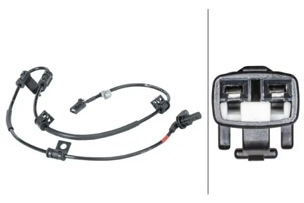 Sensor, Raddrehzahl 12 V Vorderachse HELLA 6PU 012 679-701