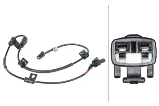 Sensor, Raddrehzahl 12 V Vorderachse HELLA 6PU 012 679-701 Bild Sensor, Raddrehzahl 12 V Vorderachse HELLA 6PU 012 679-701