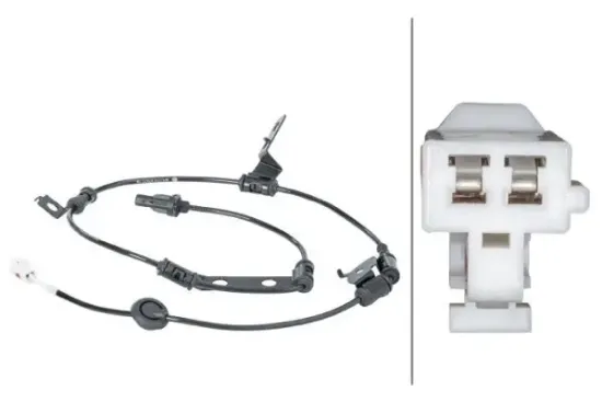 Sensor, Raddrehzahl 12 V Hinterachse HELLA 6PU 012 679-711 Bild Sensor, Raddrehzahl 12 V Hinterachse HELLA 6PU 012 679-711