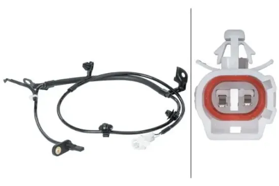 Sensor, Raddrehzahl 12 V Vorderachse rechts HELLA 6PU 012 679-801 Bild Sensor, Raddrehzahl 12 V Vorderachse rechts HELLA 6PU 012 679-801