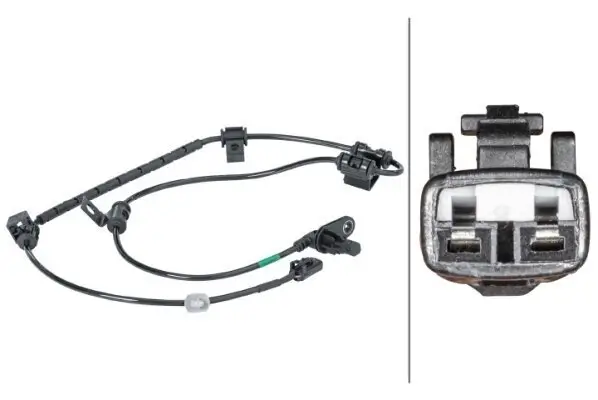 Sensor, Raddrehzahl 12 V Vorderachse HELLA 6PU 012 679-831