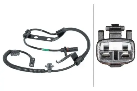 Sensor, Raddrehzahl 12 V HELLA 6PU 012 679-841 Bild Sensor, Raddrehzahl 12 V HELLA 6PU 012 679-841