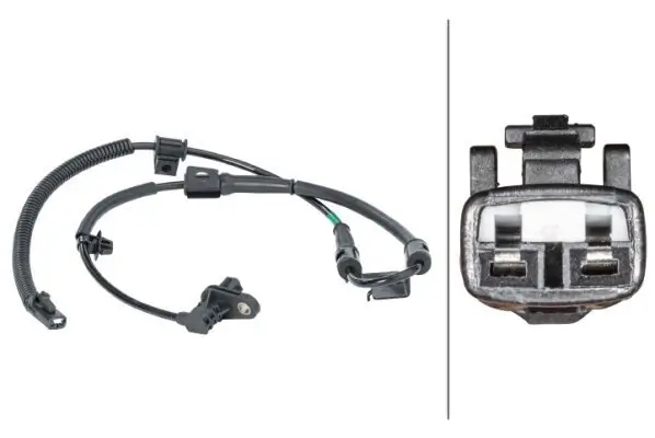 Sensor, Raddrehzahl 12 V HELLA 6PU 012 679-861