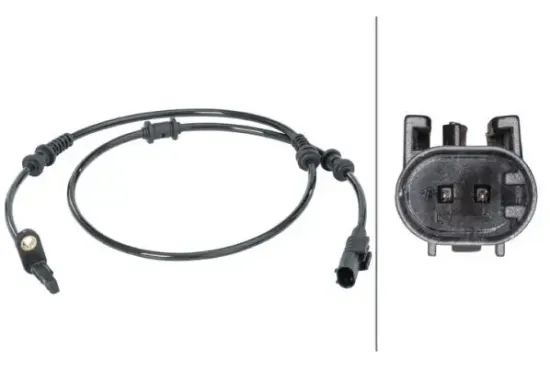 Sensor, Raddrehzahl Vorderachse HELLA 6PU 012 679-871 Bild Sensor, Raddrehzahl Vorderachse HELLA 6PU 012 679-871