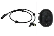 Sensor, Raddrehzahl 12 V Vorderachse HELLA 6PU 012 806-021