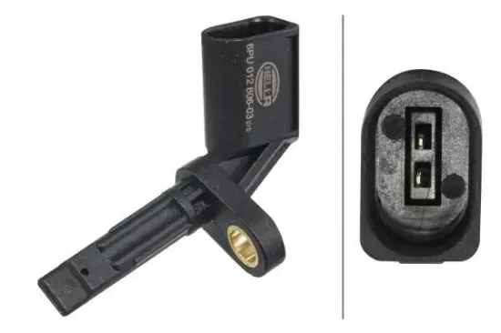 Sensor, Raddrehzahl 12 V Vorderachse rechts HELLA 6PU 012 806-031 Bild Sensor, Raddrehzahl 12 V Vorderachse rechts HELLA 6PU 012 806-031