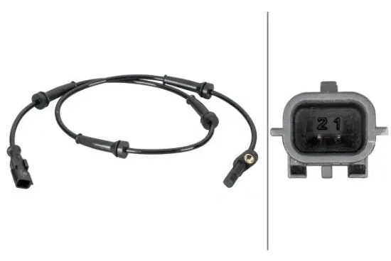 Sensor, Raddrehzahl Hinterachse HELLA 6PU 012 806-631 Bild Sensor, Raddrehzahl Hinterachse HELLA 6PU 012 806-631