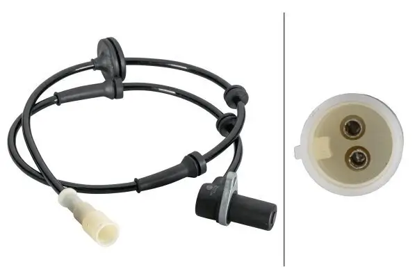 Sensor, Raddrehzahl Vorderachse rechts HELLA 6PU 012 806-641