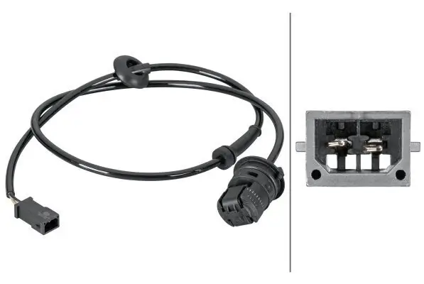 Sensor, Raddrehzahl Hinterachse HELLA 6PU 012 806-791