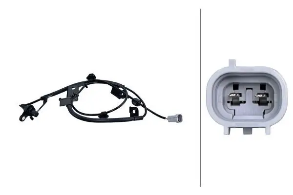 Sensor, Raddrehzahl Vorderachse links HELLA 6PU 230 048-741