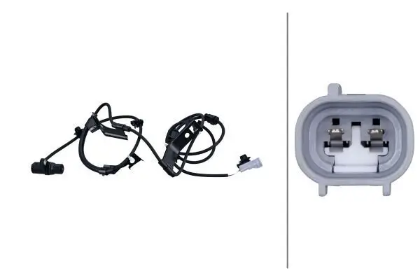 Sensor, Raddrehzahl Vorderachse rechts HELLA 6PU 230 048-811