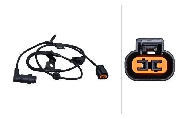 Sensor, Raddrehzahl Hinterachse links HELLA 6PU 230 048-901