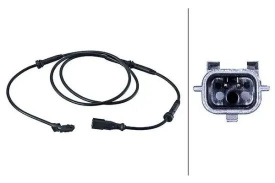 Sensor, Raddrehzahl Hinterachse rechts HELLA 6PU 358 216-021 Bild Sensor, Raddrehzahl Hinterachse rechts HELLA 6PU 358 216-021