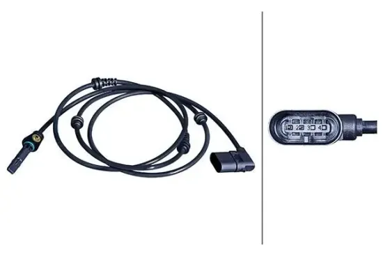 Sensor, Raddrehzahl Vorderachse HELLA 6PU 358 216-181 Bild Sensor, Raddrehzahl Vorderachse HELLA 6PU 358 216-181