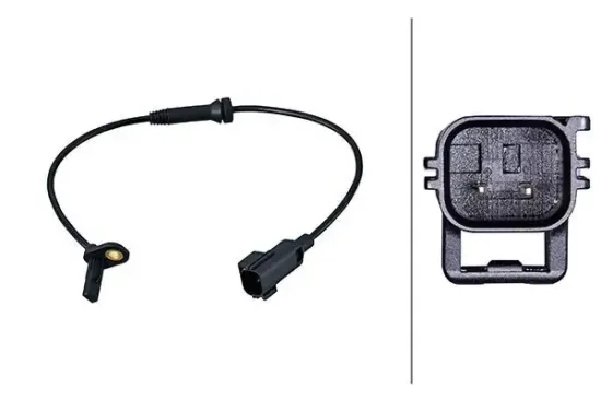 Sensor, Raddrehzahl Hinterachse HELLA 6PU 358 216-231 Bild Sensor, Raddrehzahl Hinterachse HELLA 6PU 358 216-231
