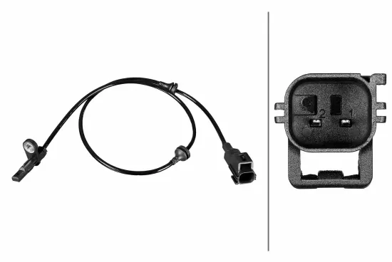 Sensor, Raddrehzahl Vorderachse HELLA 6PU 358 216-341 Bild Sensor, Raddrehzahl Vorderachse HELLA 6PU 358 216-341