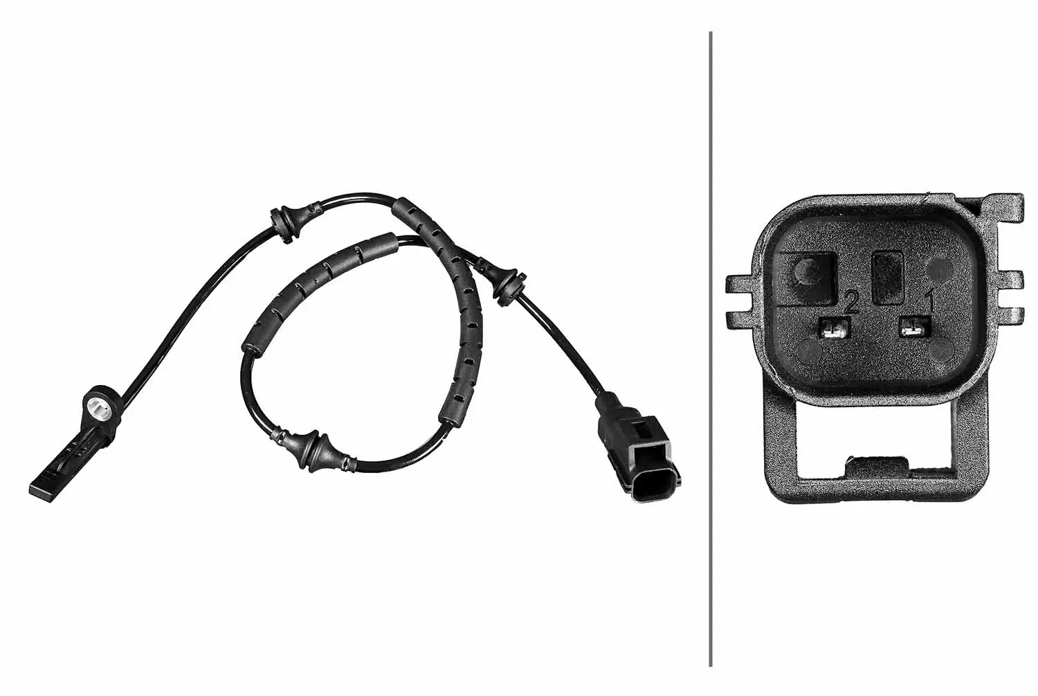 Sensor, Raddrehzahl Hinterachse HELLA 6PU 358 216-351