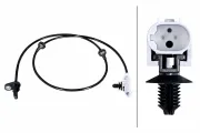 Sensor, Raddrehzahl Vorderachse HELLA 6PU 358 216-391