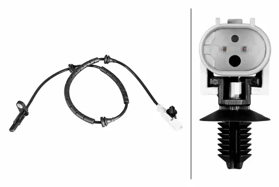Sensor, Raddrehzahl Hinterachse HELLA 6PU 358 216-401 Bild Sensor, Raddrehzahl Hinterachse HELLA 6PU 358 216-401