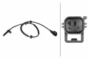 Sensor, Raddrehzahl Hinterachse HELLA 6PU 358 216-411