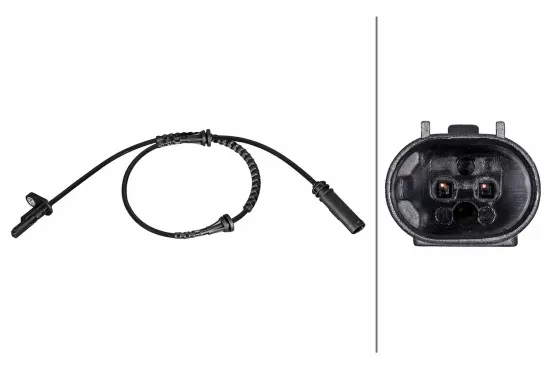 Sensor, Raddrehzahl Vorderachse HELLA 6PU 358 216-531 Bild Sensor, Raddrehzahl Vorderachse HELLA 6PU 358 216-531