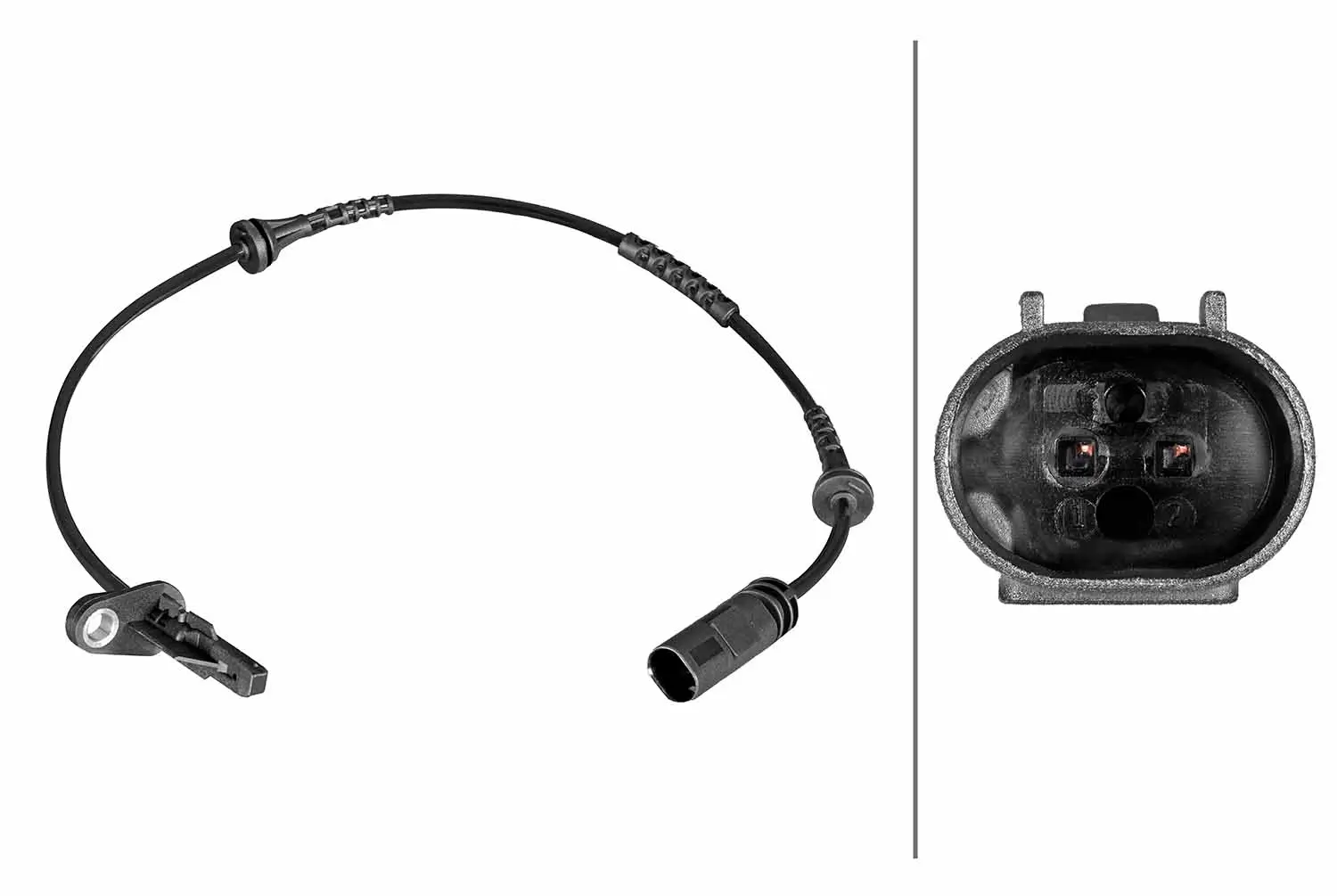 Sensor, Raddrehzahl HELLA 6PU 358 216-551