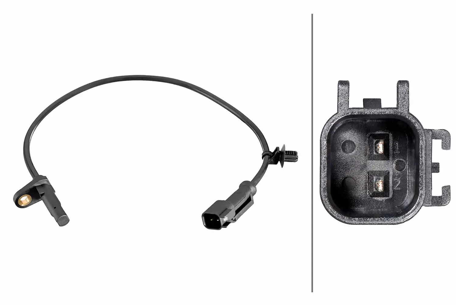 Sensor, Raddrehzahl HELLA 6PU 358 216-611