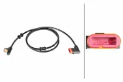 Sensor, Raddrehzahl Hinterachse HELLA 6PU 358 216-641